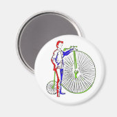 Fahrrad Magnet (Vorderseite/Rückseite)