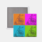 Fahrrad Magnet (Vorderseite/Rückseite)