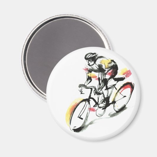 Fahrrad Magnet (Vorderseite/Rückseite)