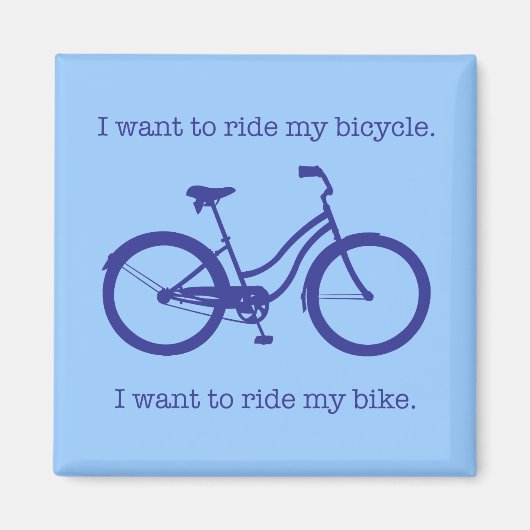 Fahrrad Magnet (Vorne)