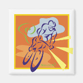 Fahrrad Magnet (Vorne)