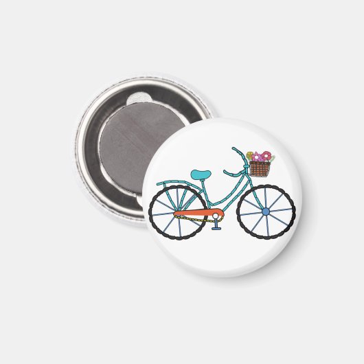 Fahrrad Magnet (Vorderseite/Rückseite)