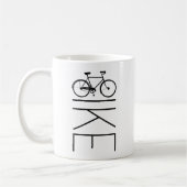 FAHRRAD-MANN-' S-FAHRRAD KAFFEETASSE (Links)