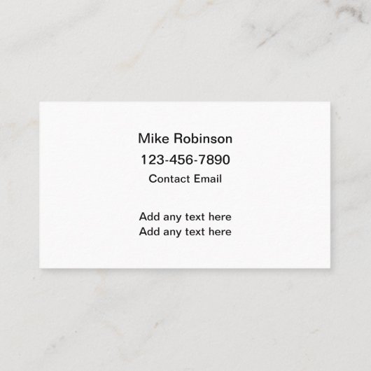 Fahrrad-Mechanik - Coole Visitenkarten neu Visitenkarte (Rückseite)