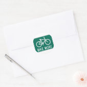 Fahrrad mehr runder aufkleber (Umschlag)