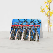 Fahrrad-Mieten, blaue Stadt Karte (Gelbe Blume)