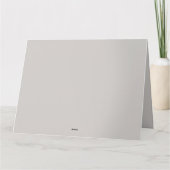 Fahrrad mit Blume Karte (Rückseite)