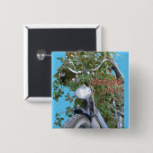 Fahrrad mit Klematis-Knopf Button (Vorne & Hinten)