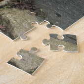 Fahrrad mit Körben von Blume in English Village Puzzle (Seite)