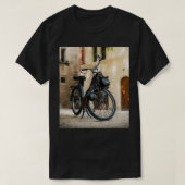 Fahrrad mit Solex-Hilfsmotor T-Shirt (Design vorne)