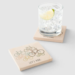 Fahrrad Mix fahren Steinuntersetzer