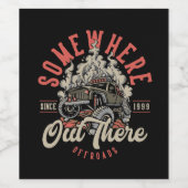 Fahrrad, Moto, Fahrrad, Radfahrer, Sport, Radfahre Weinetikett (Einzelnes Label)