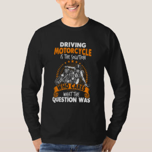 Fahrrad Motorrad T-Shirt