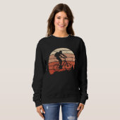 Fahrrad-Mountainbiking Sweatshirt (Vorne ganz)