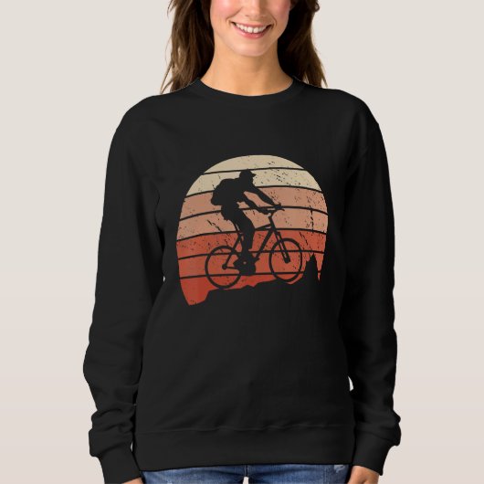 Fahrrad-Mountainbiking Sweatshirt (Vorderseite)