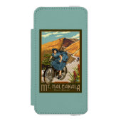 Fahrrad Mt. Haleakala reitet Hawaii Incipio iPhone Geldbeutel-Hülle (Folio Vorderseite)