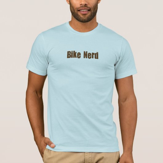Fahrrad-Nerd T-Shirt (Vorderseite)