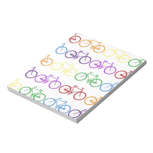 Fahrrad Notizblock (Rotiert)