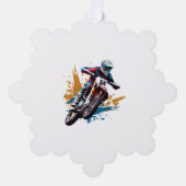 Fahrrad Ornament Karte (Vorderseite)