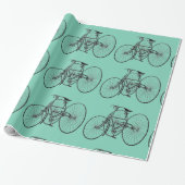 Fahrrad-Packpapier Geschenkpapier (Ungerollt)