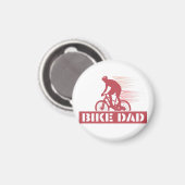 Fahrrad Papa Magnet (Vorderseite/Rückseite)