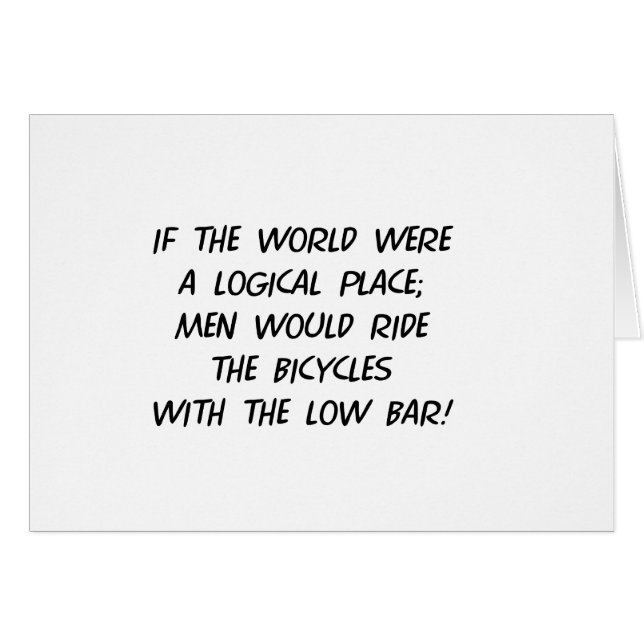 Fahrrad-Philosophie (Vorderseite (Horizontal))