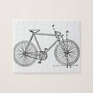 Fahrrad-Plan Puzzle
