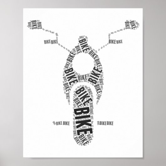 Fahrrad Poster (Vorne)