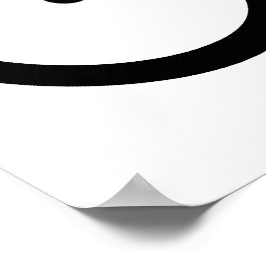 Fahrrad Poster (Ecke)