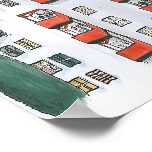 Fahrrad Poster (Ecke)