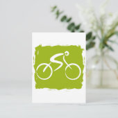 Fahrrad Postkarte (Stehend Vorderseite)