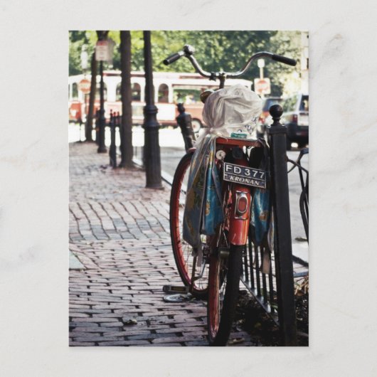 Fahrrad Postkarte (Vorderseite)