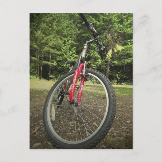 Fahrrad Postkarte (Vorderseite)