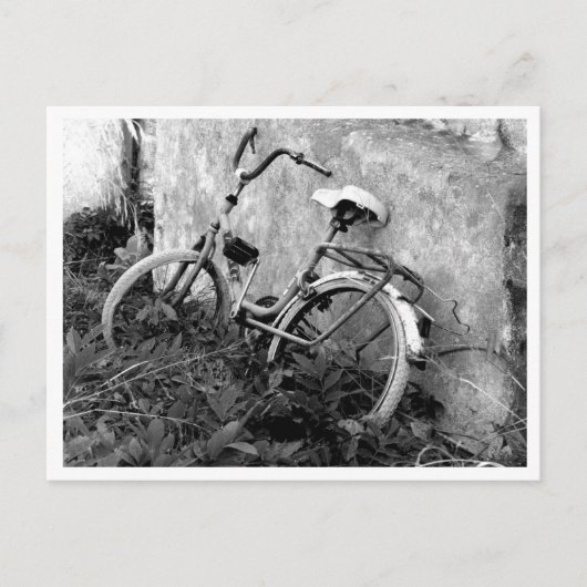 Fahrrad Postkarte (Vorderseite)