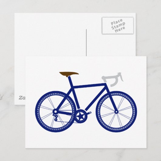 Fahrrad Postkarte (Vorne/Hinten)