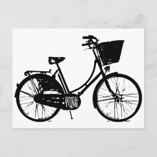 Fahrrad Postkarte