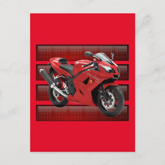 Fahrrad Postkarte (Vorderseite)