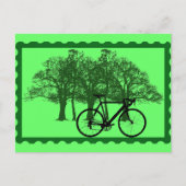 Fahrrad Postkarte (Vorderseite)