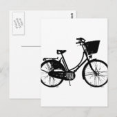 Fahrrad Postkarte (Vorne/Hinten)