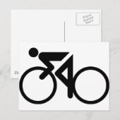 Fahrrad Postkarte (Vorne/Hinten)