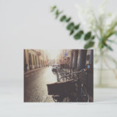 Fahrrad Postkarte (Stehend Vorderseite)