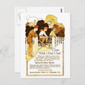 Fahrrad Postkarte (Vorne/Hinten)