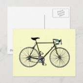 Fahrrad-Postkarte Postkarte (Vorne/Hinten)
