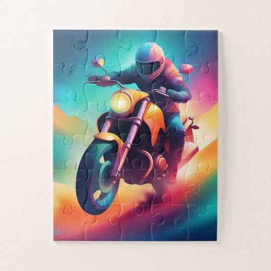 Fahrrad Puzzle (Vertikal)