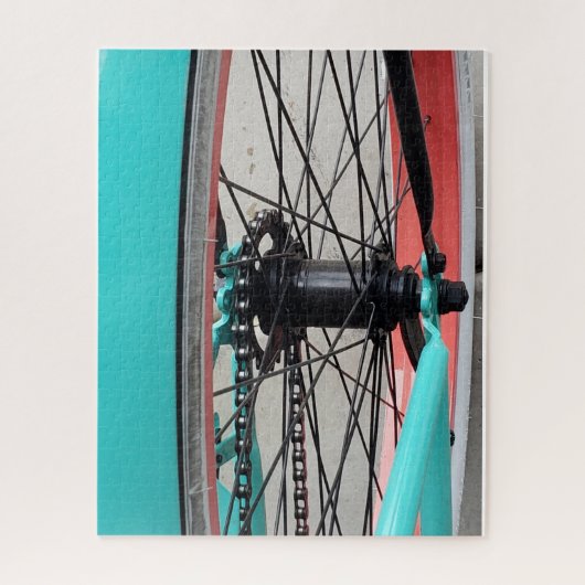 Fahrrad Puzzle (Vertikal)