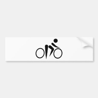 Fahrrad-Radfahren Autoaufkleber