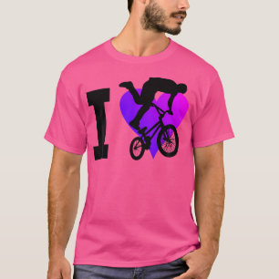 Fahrrad Radfahren Herren Bmx Boys Bmx Fahrrad T-Shirt