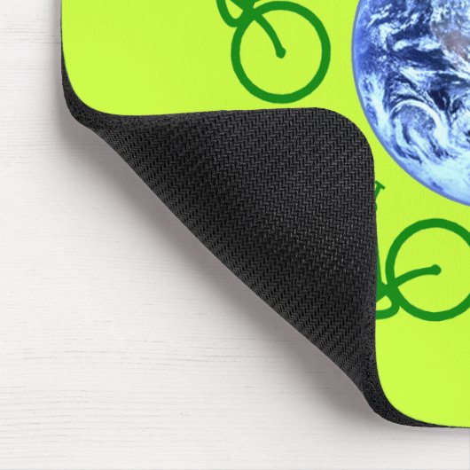 Fahrrad recyceln Produkte Mousepad (Ecke)