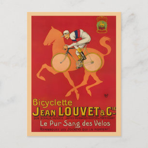 Fahrrad Reiseplakat Postkarte