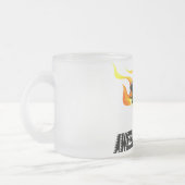 Fahrrad-Reiter-fantastisches Opossum Mattglastasse (Links)